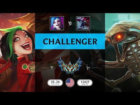 Challenger Match: Over 10.000 LP - NA server Patch 25.24