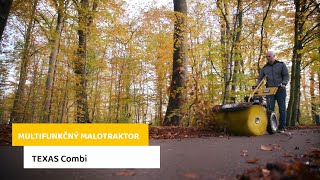 Multifunkční malotraktor TEXAS Combi 800TGE basic