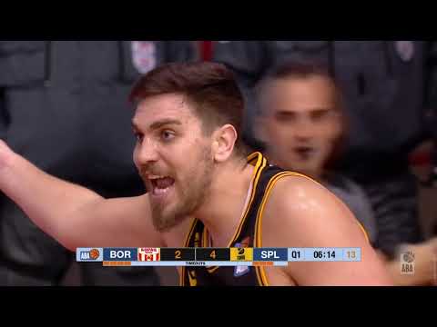 ABA Liga 2020/21, Round 12 match: Borac - Split (25.12.2020)