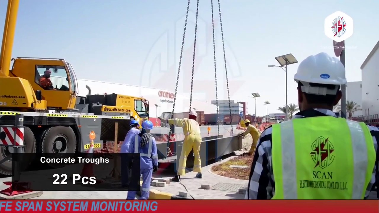 Scan Electromechanical Solar PV Solution for Aramex UAE