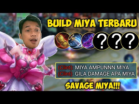 SAVAGE!!! SOLO RANK MIYA KITA COBAIN BUILD INI DAMAGE NYA MALAH SAKIT BANGET - TOP GLOBAL MIYA