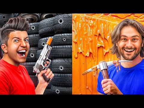 100 Layers of RUBBER vs GLUE! - EXTENDED