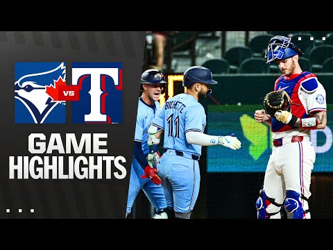 Blue Jays vs. Rangers Game Highlights (5/28/25) | MLB Highlights