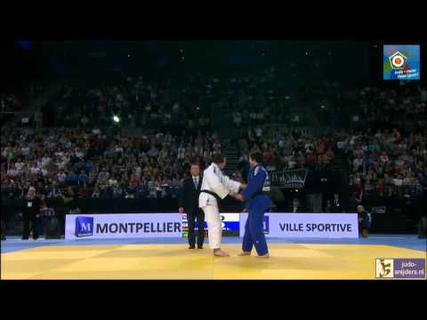 Judo 2014 European Championships Montpellier: Polling (NED) - Vargas Koch (GER) [-70kg] final