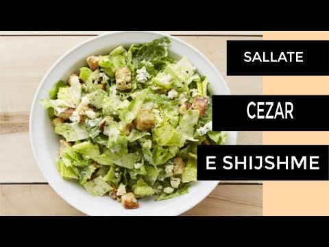 Video thumbnail: Sallate Cezar - Receta Origjinale