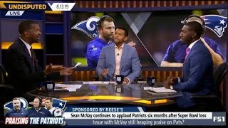 [HEATED DEBATE] Issue with McVay still heaping praise on Pats? | Undisputed