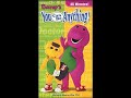 Barney Home Video Screener You Can Be Anything