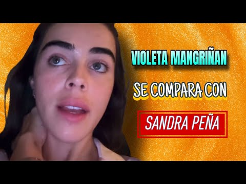 Violeta Mangriñan criticized for comparing her hate with the Sandra Peña case.