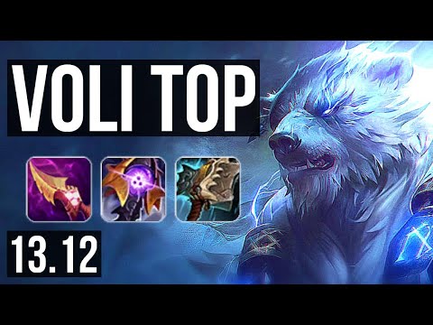 VOLIBEAR vs SION (TOP) | 6 solo kills, 300+ games | EUW Master | 13.12
