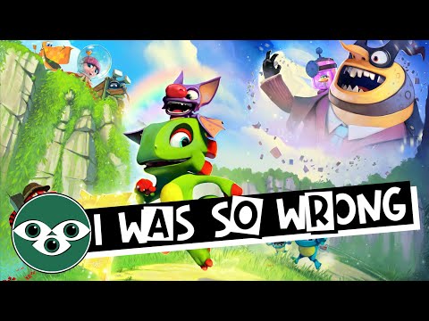 Yooka-Laylee Four Years Later - I Was So Wrong!