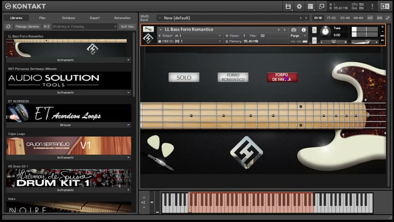 LL Bass Forro Romantico
