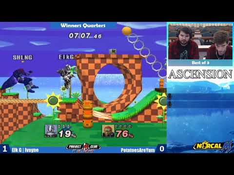 "Ascension 11/30/19" - Elk G | Ivayne (Wolf) v. PotatoesAreYum (Ganon) - Winners Quarters