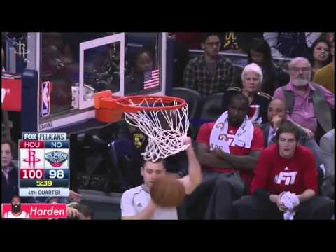 James Harden vs Pelicans 1.25.16 -  35 Pts, 11 Reb,  8Ast