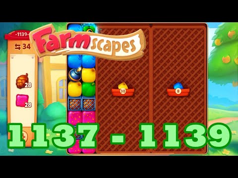 Farmscapes Level 1137 - 1139 HD Gameplay Walkthrough | 3 - match game | android | ios | pc | 1138