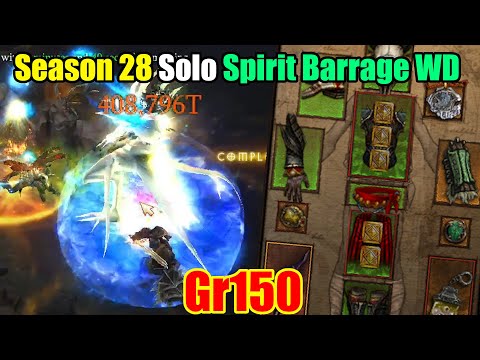 Season 28 | Solo Push | Spirit Barrage WD | Gr150