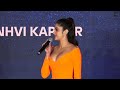 Janhvi Kapoor Uncomfortable In Open Orange Bodycon Dress At An Event