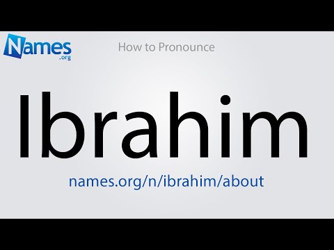 How to Pronounce Ibrahim