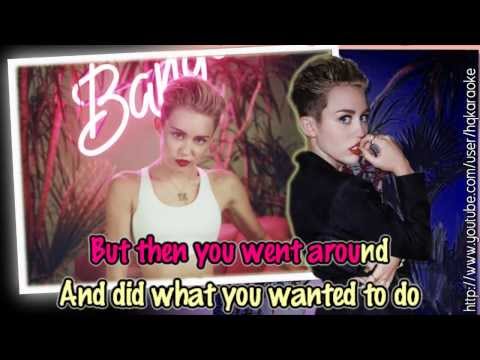 Miley Cyrus - FU (ft. French Montana) [Karaoke / Instrumental]