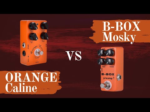 Pedal Orange Burst Caline VS B-Box Mosky