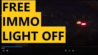 Vw disable immo light