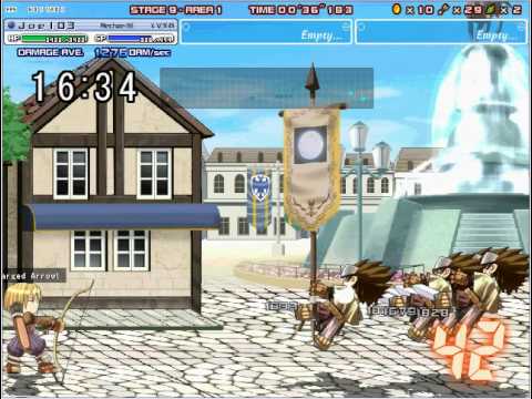 Ragnarok Battle Offline: Stage 9 Boss 100 Enemy Bot with Male Archer