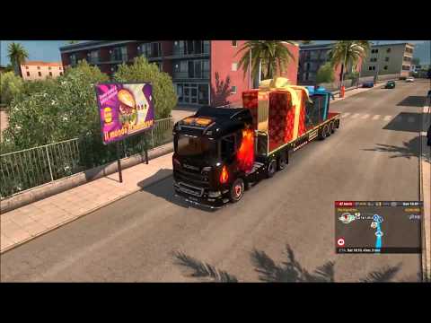 ETS2 [Exploring Italy] Catanzaro To Palermo [Italia DLC] Timelapse