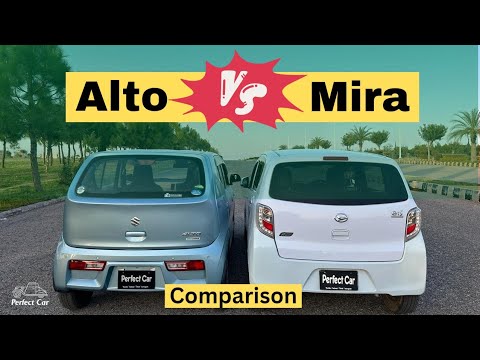 Thumbnail for Suzuki Alto vs Daihatsu Mira | Suzuki Alto comparison with Daihatsu mira | Perfect Car by Daihatsu