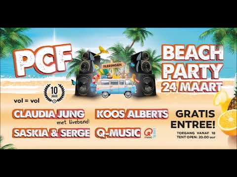 Saskia & Serge - Kom in de tent BEACHPARTY
