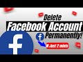 How to DELETE FACEBOOK account Permanently?