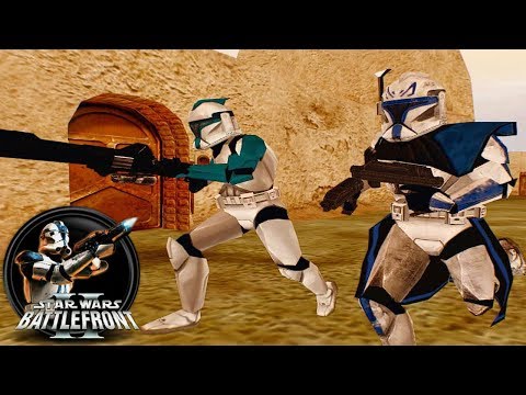 Star Wars Battlefront 2 Mods: Anchorhead City- Arc Troopers (Urban Map Series)