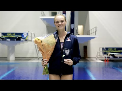 Arizona's Delaney Schnell wins 2023 Pac-12 Women's 3-Meter Diving Championship