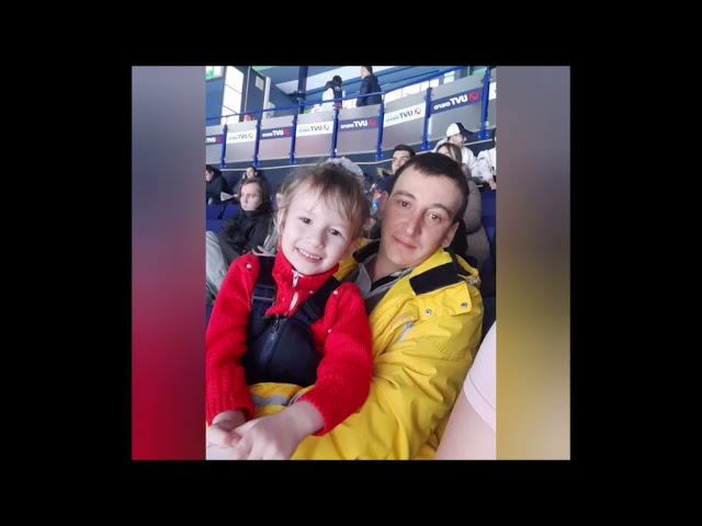 С Днем отца поздравляют дети из семей Шалагиновых и Годубевых детсад "Радуга", Лаишево