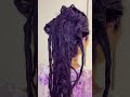 Fixing My Hair Dye Disaster Purple Hair Color Transformation Hair Haircolor Hairtransformation