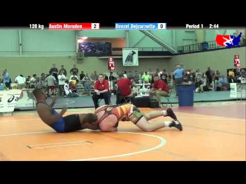Austin Marsden vs. Denzel Dejournette at 2013 ASICS University Nationals - FS
