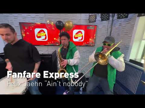 Fanfare Express - Live RadioScoop - Ain't Nobody (Brass Band Cover)