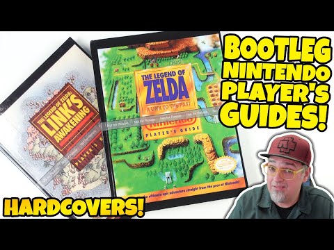 ILLEGAL Nintendo Player's Guides On EBAY! Bootleg Hardcover Zelda Strategy Guides & More!