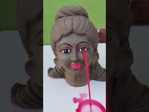 Saraswati murti making video// saraswati murti making 2025// saraswati puja 2205#saraswati#shorts