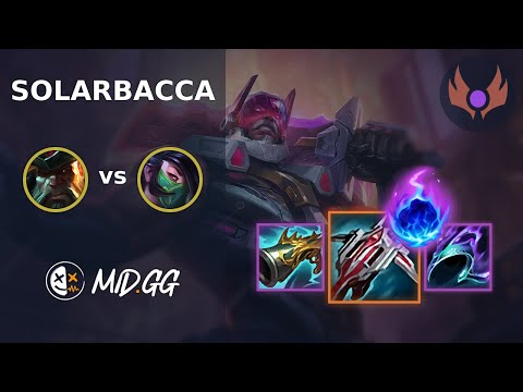 MID.GG: [ solarbacca ] Gangplank MID vs Akali | EUW MASTER | LOL Season 2024