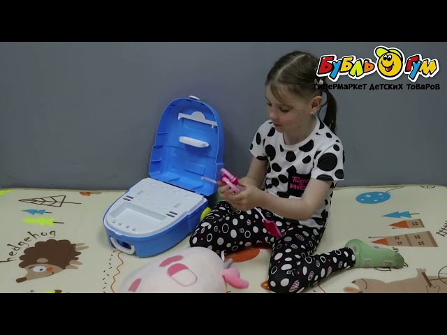 Набор доктора игровой в чемодане 3в1 19предметов - видео
