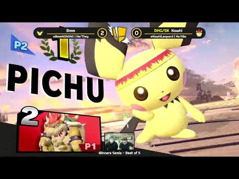 Bmm (Pichu) vs Kawhi (Bowser) - Smash Knights Spring 2022 #5 Winners Semis