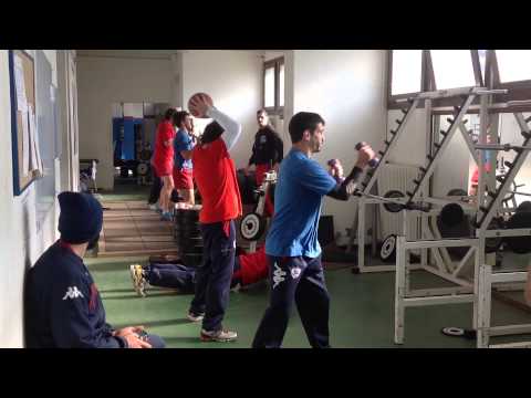 Rugby Rovigo Delta boxing session 2015