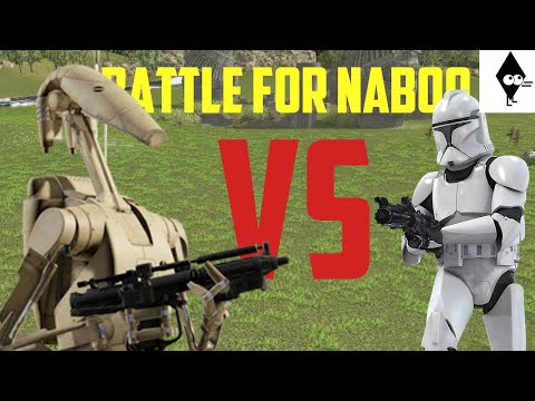 STAR WARS the clone wars Battle for Naboo | Galaxy at War