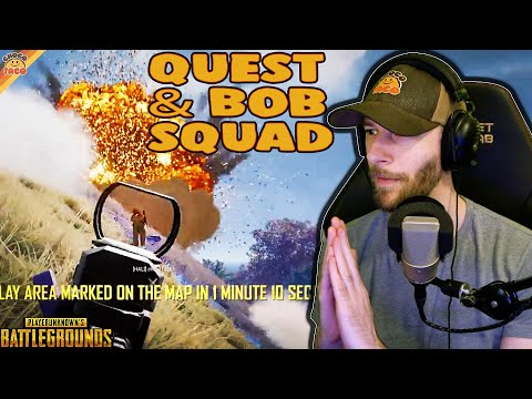 Yep, That's Squads for You ft. Quest & HollywoodBob | chocoTaco PUBG Squads Gameplay