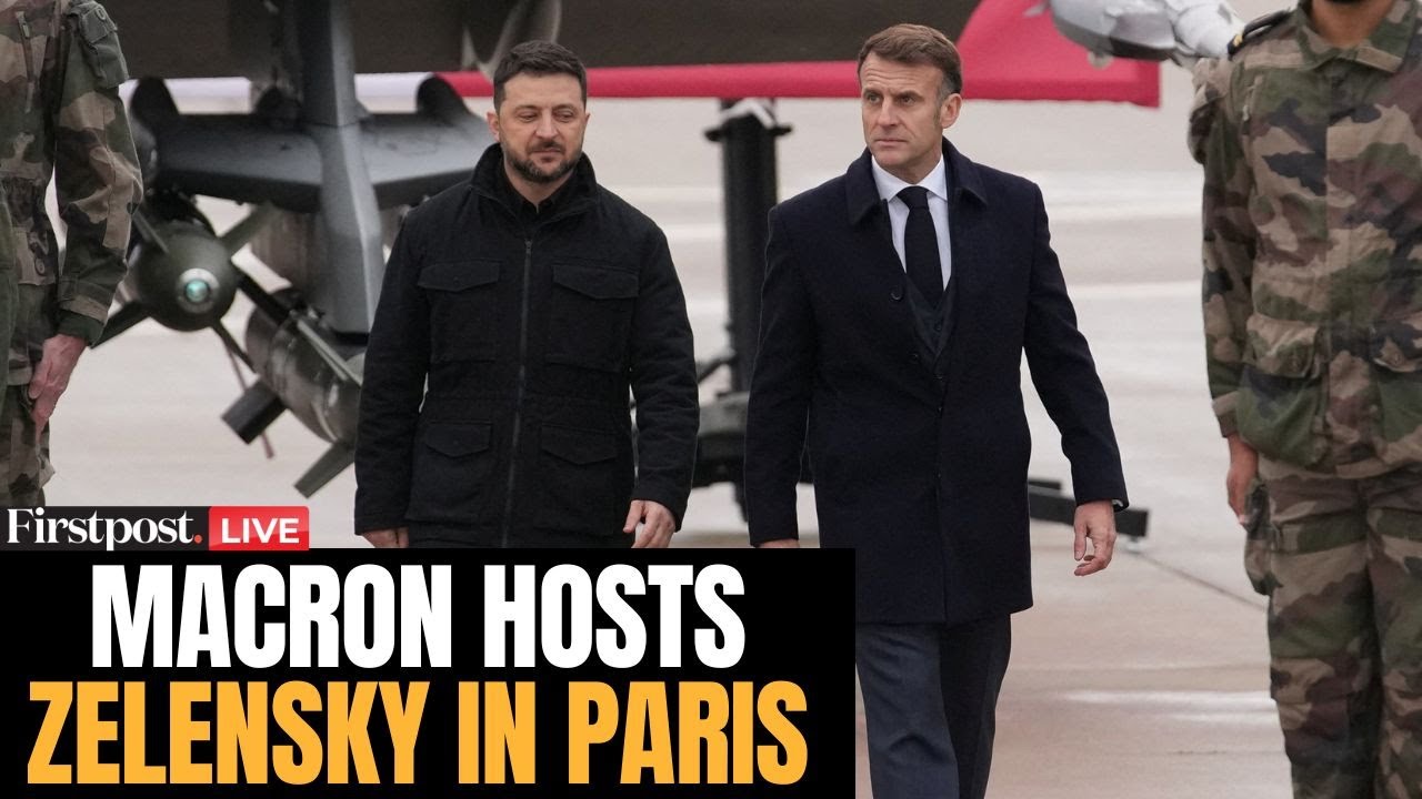 Macron-Zelensky Meeting LIVE: France's Macron Hosts Ukraine's Zelensky in Paris amid Russia War