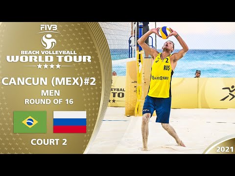 Alison/Álvaro Filho vs. Semenov/Leshukov - Full Match | 4* Cancun 2021 #2