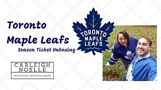 UNBOXING MY SEASON TICKETS | Toronto Maple Leafs Season Ticket Holder