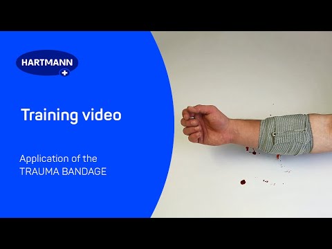 Training video | Application of the TRAUMA BANDAGE