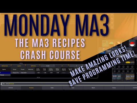 How To Make And Use MA3 Recipes! Create Amazing Effects & Transitions In Only 10 Minutes!!