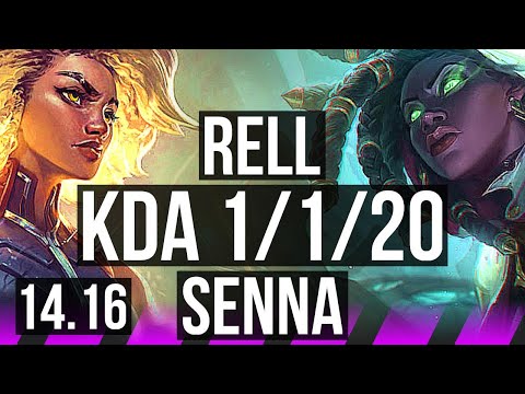 RELL & Draven vs SENNA & Miss Fortune (SUP) | 1/1/20 | EUW Diamond | 14.16