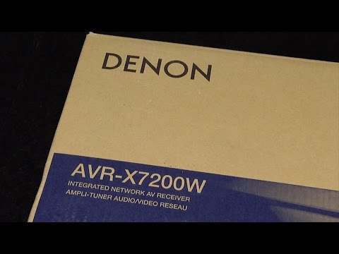 Denon AVR X7200 AV Receiver Unboxing
